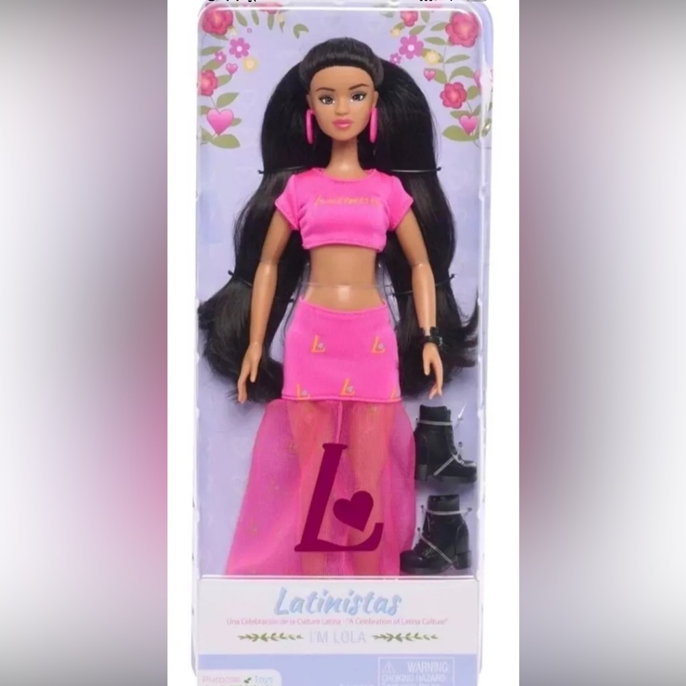 Latinistas Fashion Doll Lola Purpose Toys Latin Doll